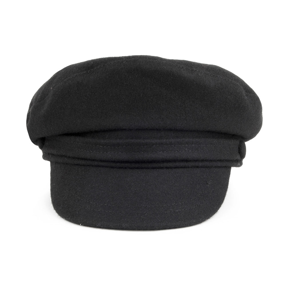 Grey Crushable Wool Felt Trilby Hat - Image 2