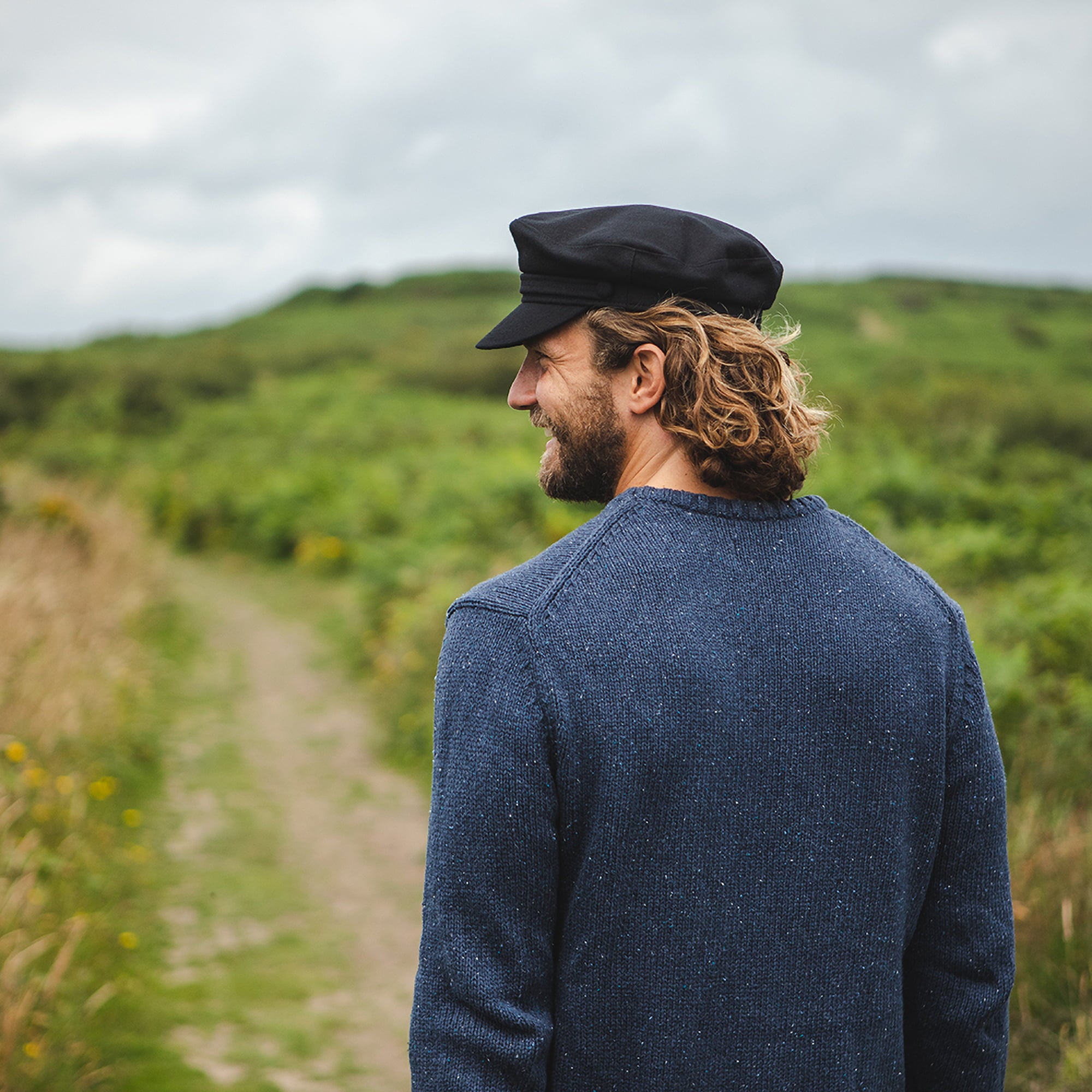 Grey Crushable Wool Felt Trilby Hat - Image 8