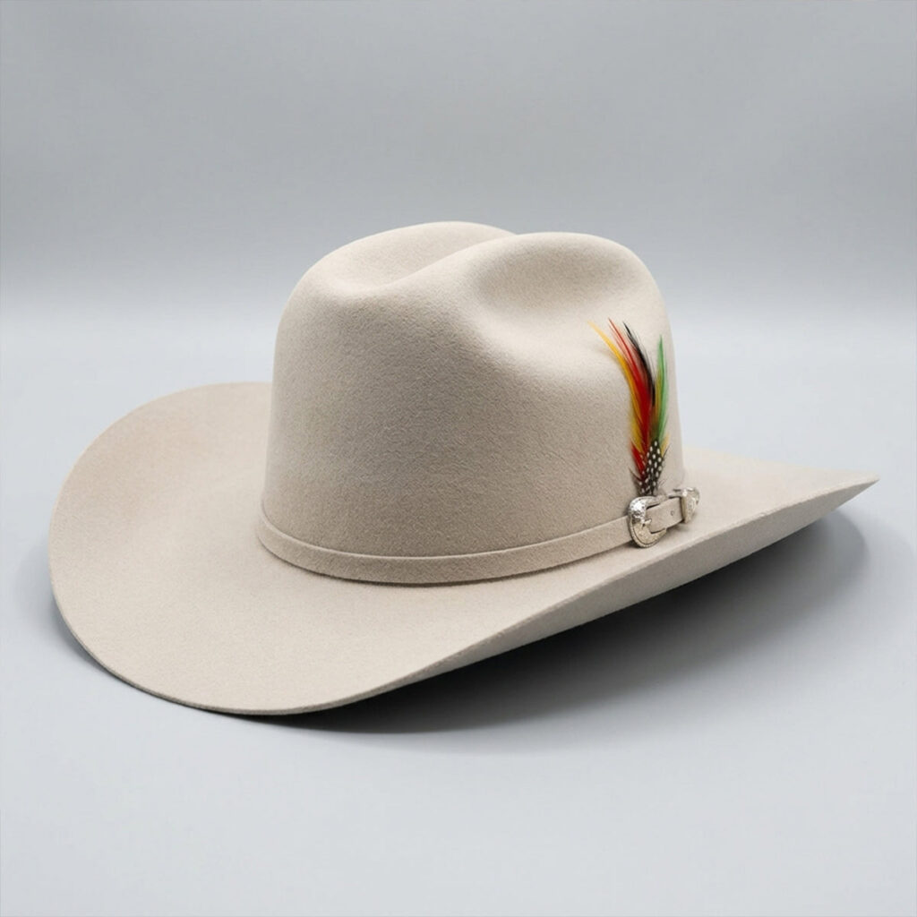 Cuernos Chuecos 6X Silverbelly Chaparral Tejana Hat