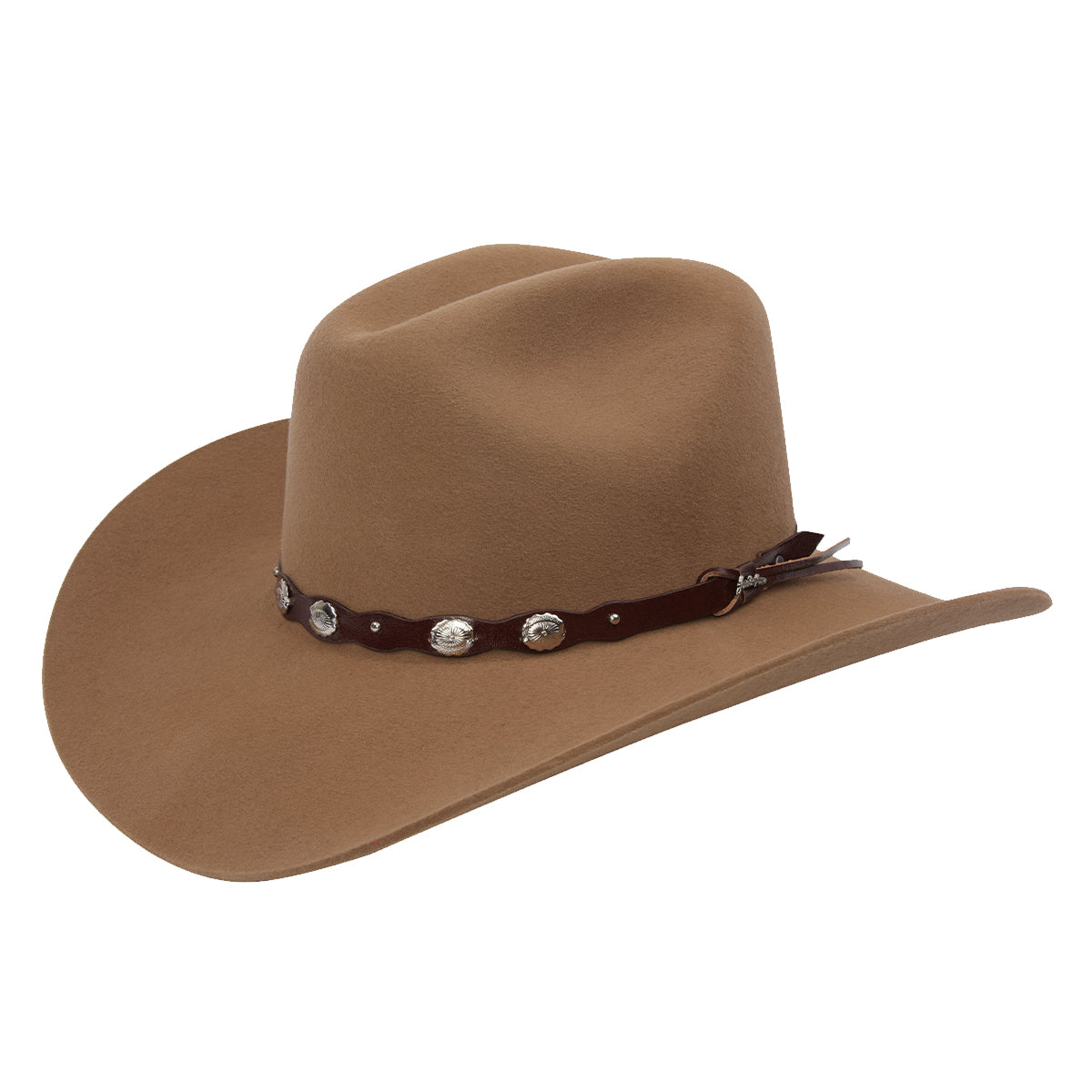 Tombstone Denver Nutria Brown Felt Cowboy Hat