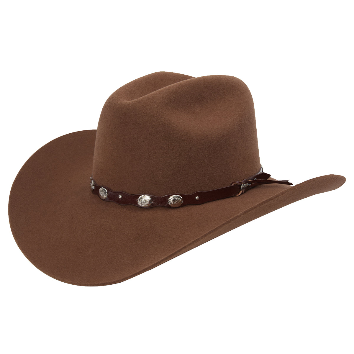 Tombstone Denver Walnut Brown Felt Cowboy Hat