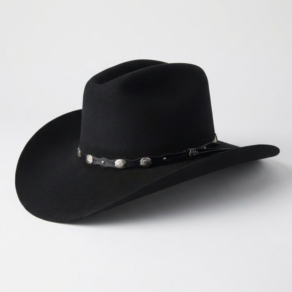 Tombstone Denver Black Felt Cowboy Hat