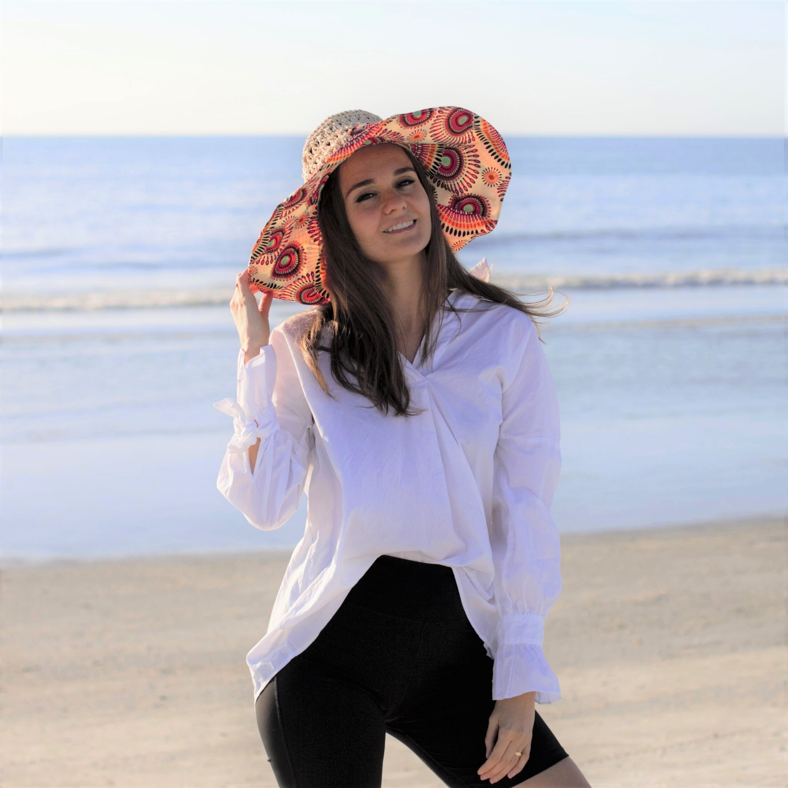 Summer Hats for Women, Womens Beach Hat, Straw Sun Hat, Packable Beach Hat, Garden Hat, 5" Wide Brim Sun Hat Women, Floppy Hat for Women - Image 5