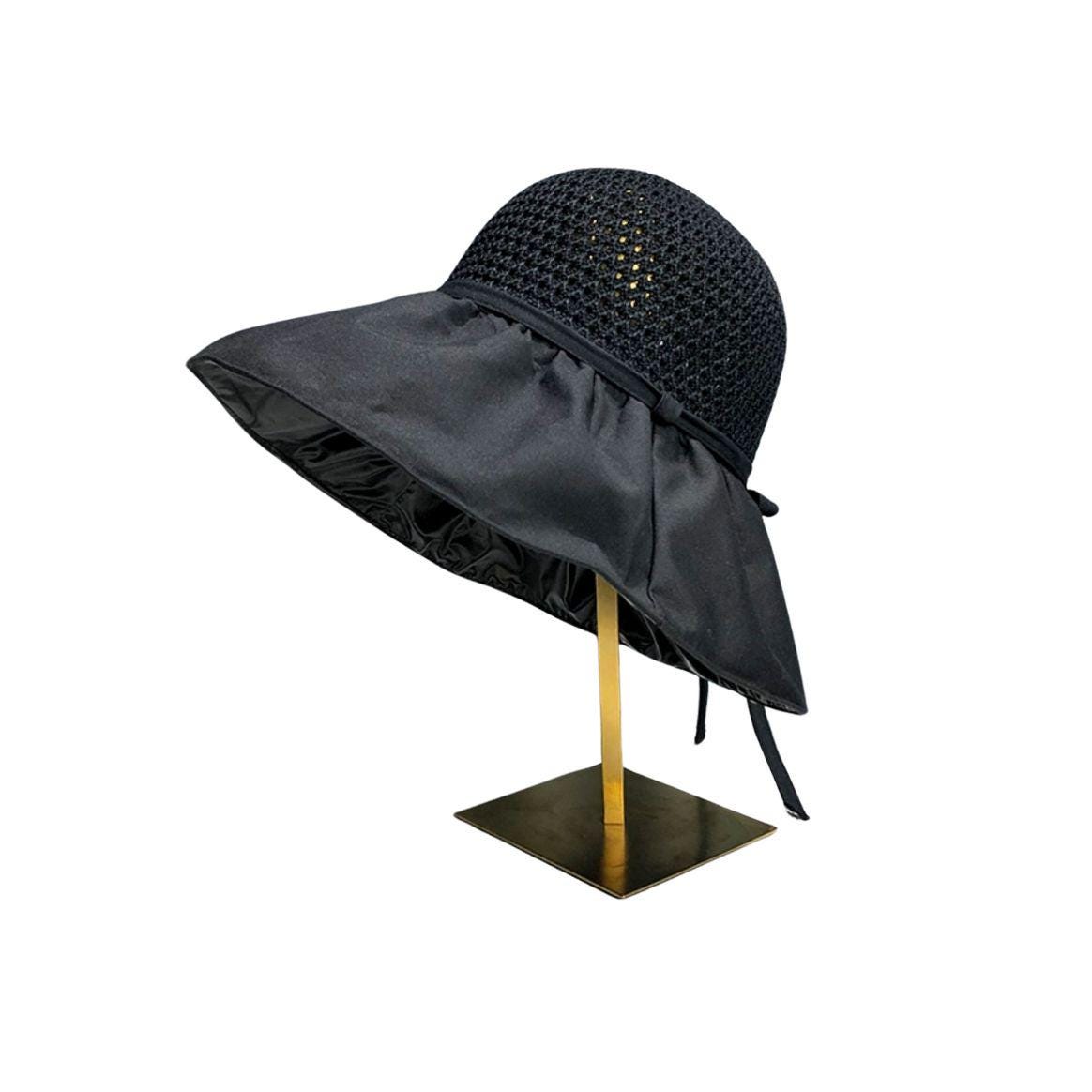 Women's Large Wide Brim Summer Sun Hat Beach Hat - Image 2