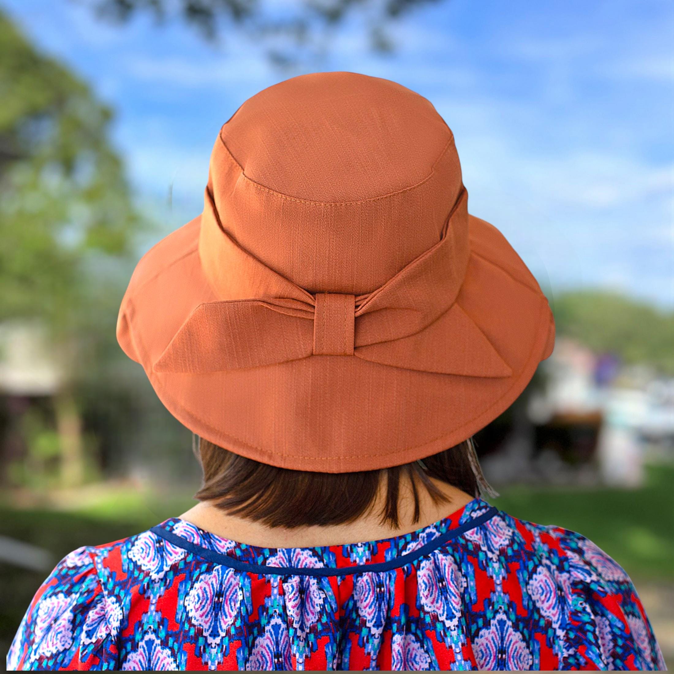 Ladies UV Protection Sunhat, Packable Sun Hat for Women, Wide Brim Summer Garden Shade Bucket Hat - Image 7