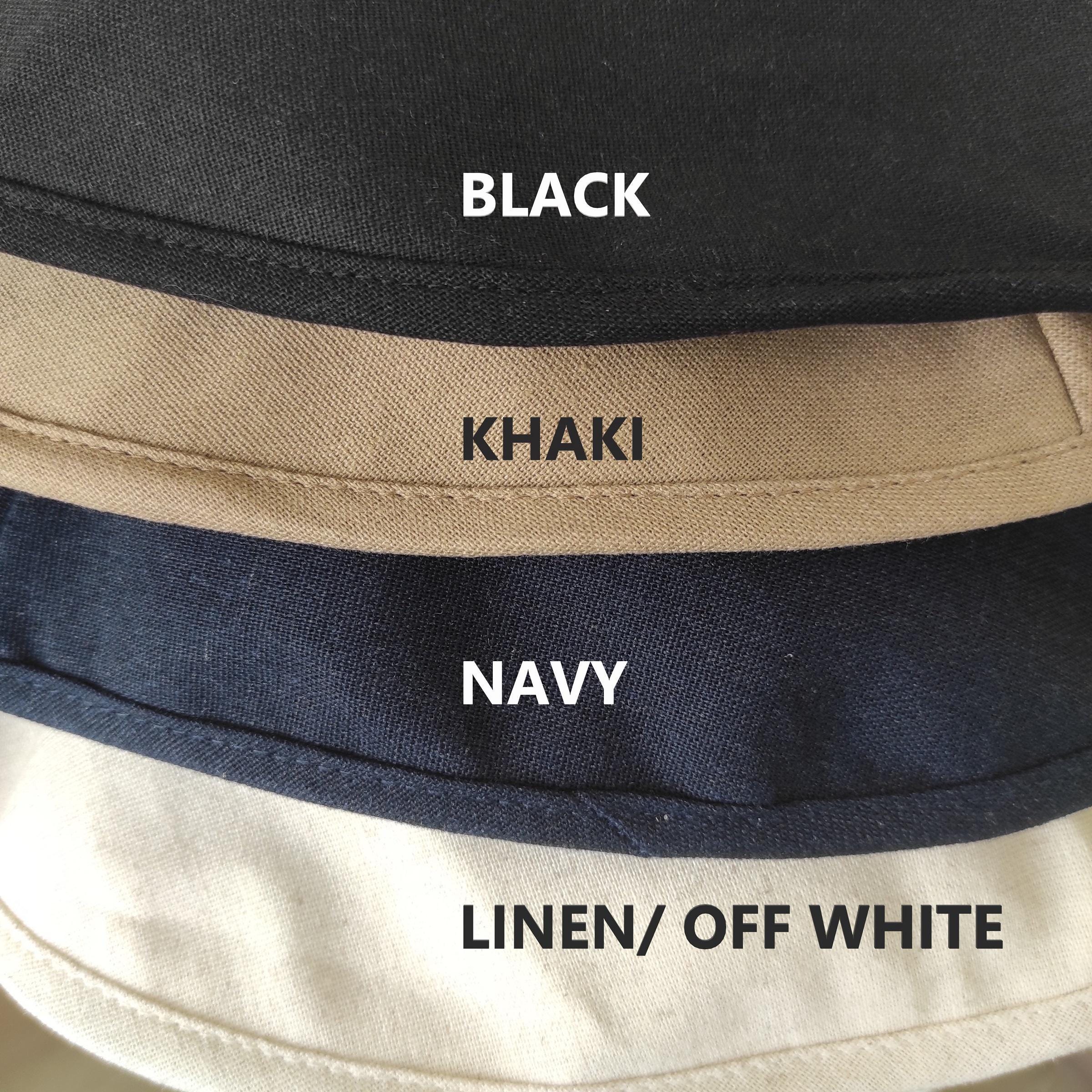 Linen Wide Brim Spring Summer Bonnet, Wide Brim Bucket Hat, Beach Hat, Floppy Fisherman Foldable Sun Hat, Safari Outdoor, Gift for Her - Image 10