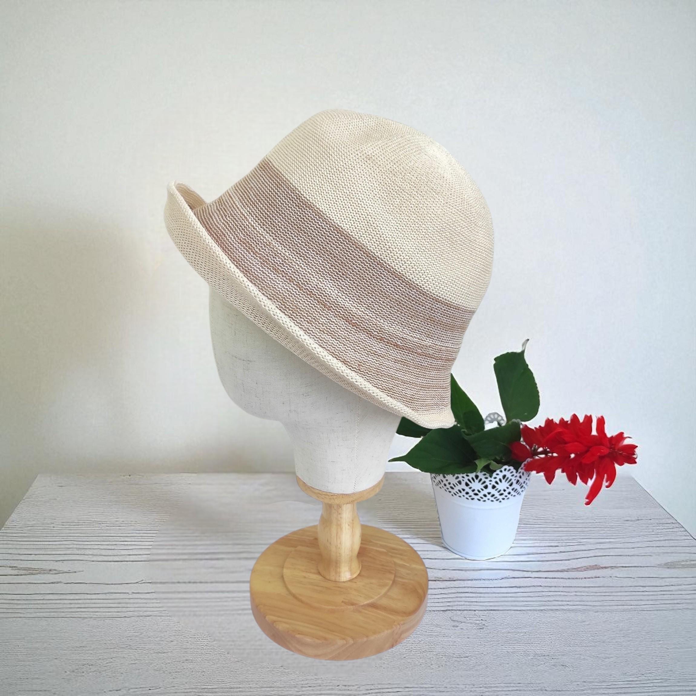 Women Cloche Hat Short Brim Bucket Hat Summer Ladies Sun Hats Feminine 1920s Hats for Women, Gift For Her - Image 4