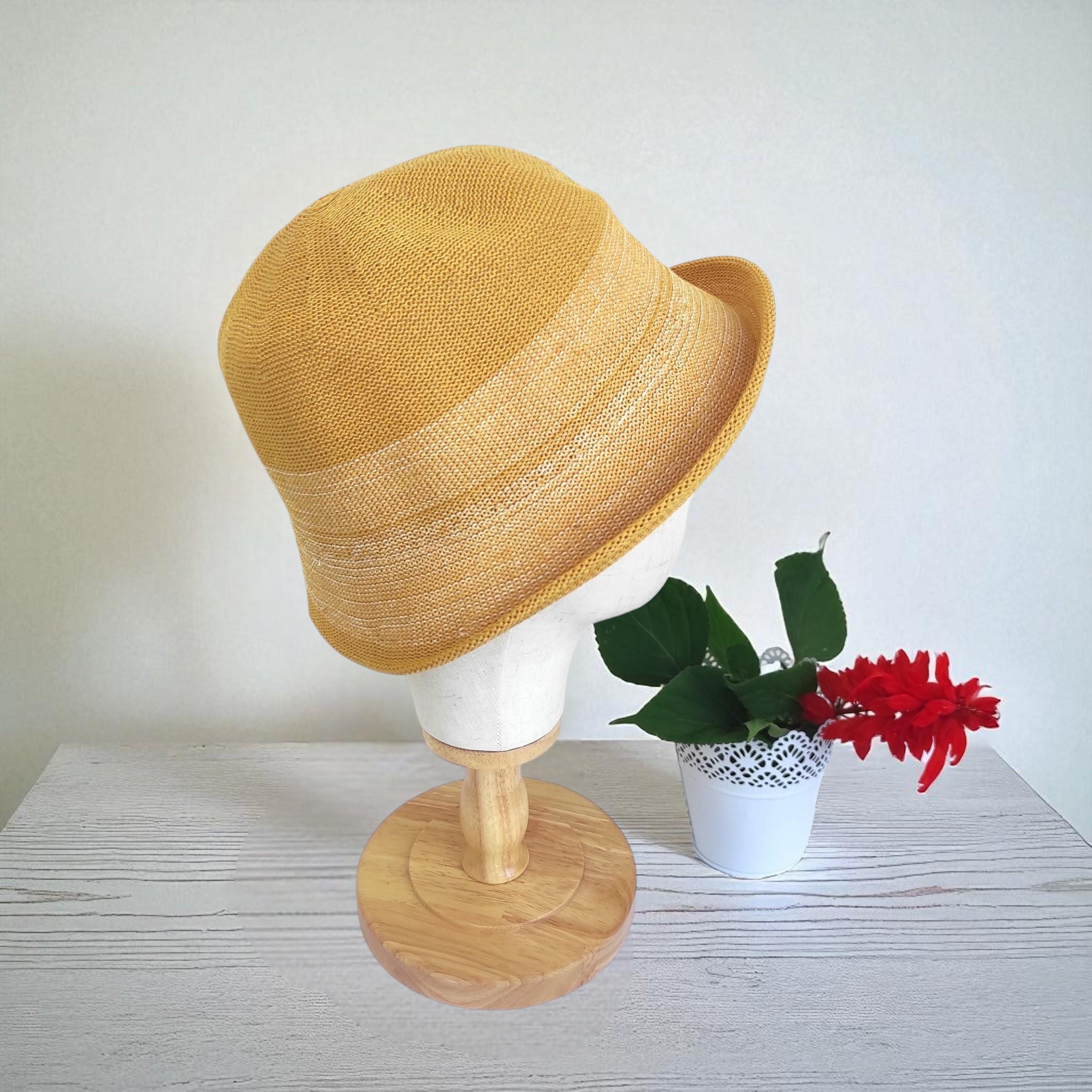 Women Cloche Hat Short Brim Bucket Hat Summer Ladies Sun Hats Feminine 1920s Hats for Women, Gift For Her - Image 8