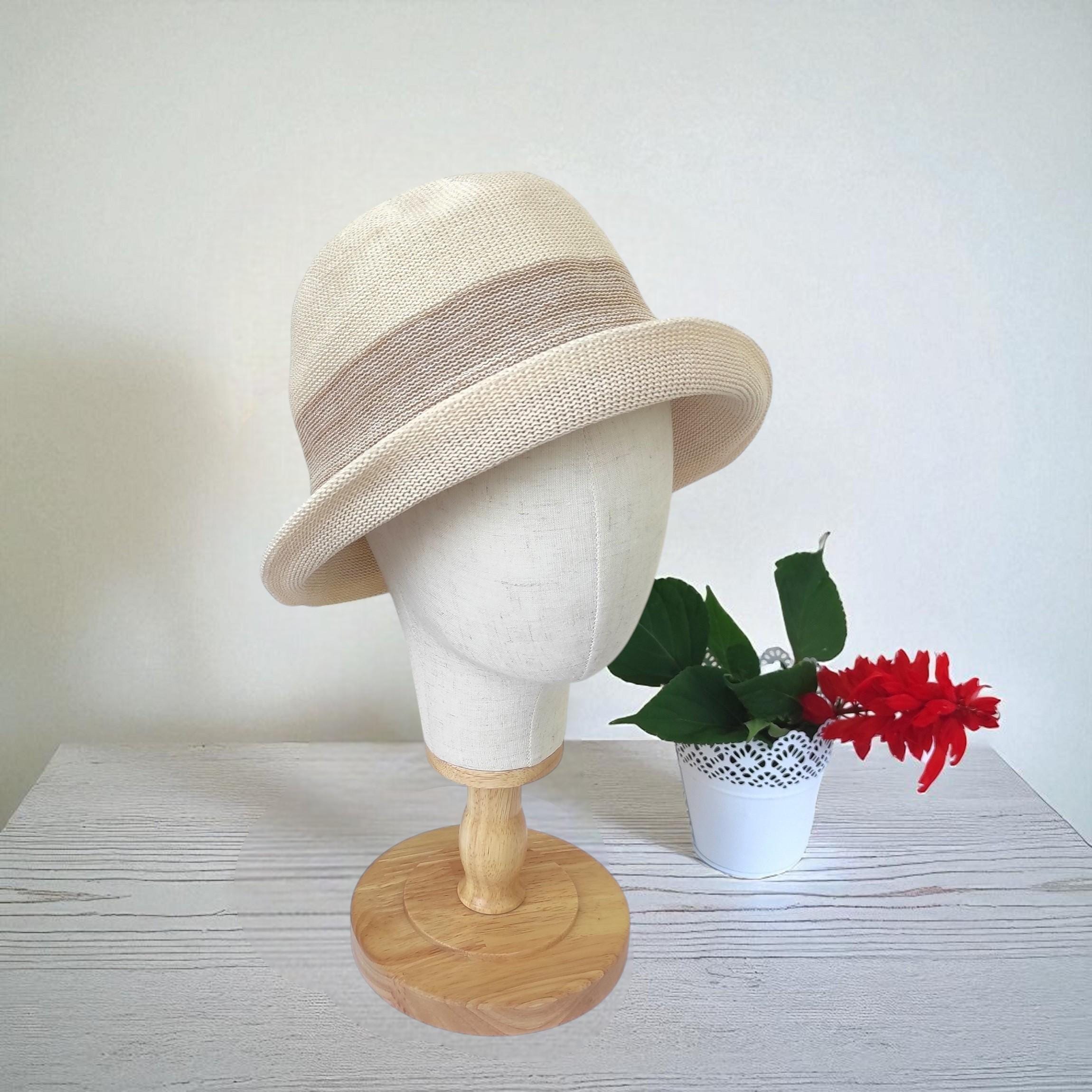 Women Cloche Hat Short Brim Bucket Hat Summer Ladies Sun Hats Feminine 1920s Hats for Women, Gift For Her - Image 3