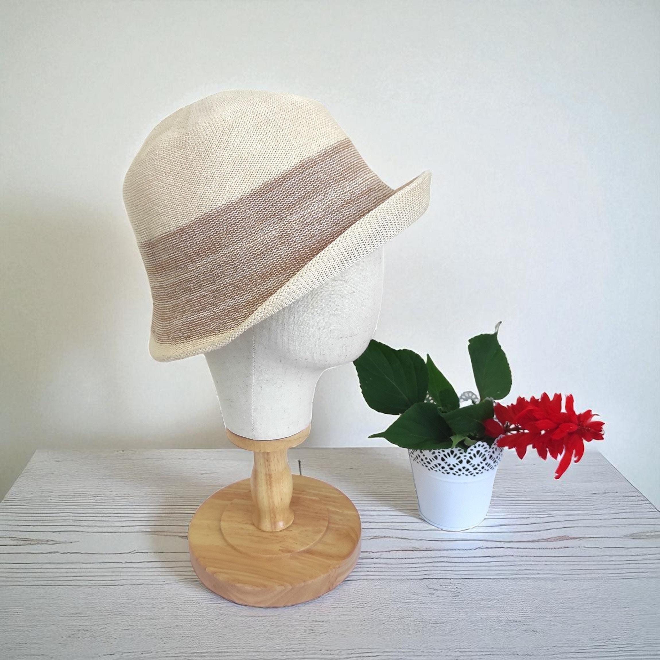 Women Cloche Hat Short Brim Bucket Hat Summer Ladies Sun Hats Feminine 1920s Hats for Women, Gift For Her - Image 2
