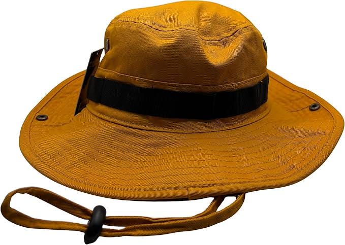 Cotton Boonie Hat - Adjustable UPF 50+ Outdoor Sun Protection - Embroidery Ready - Image 12
