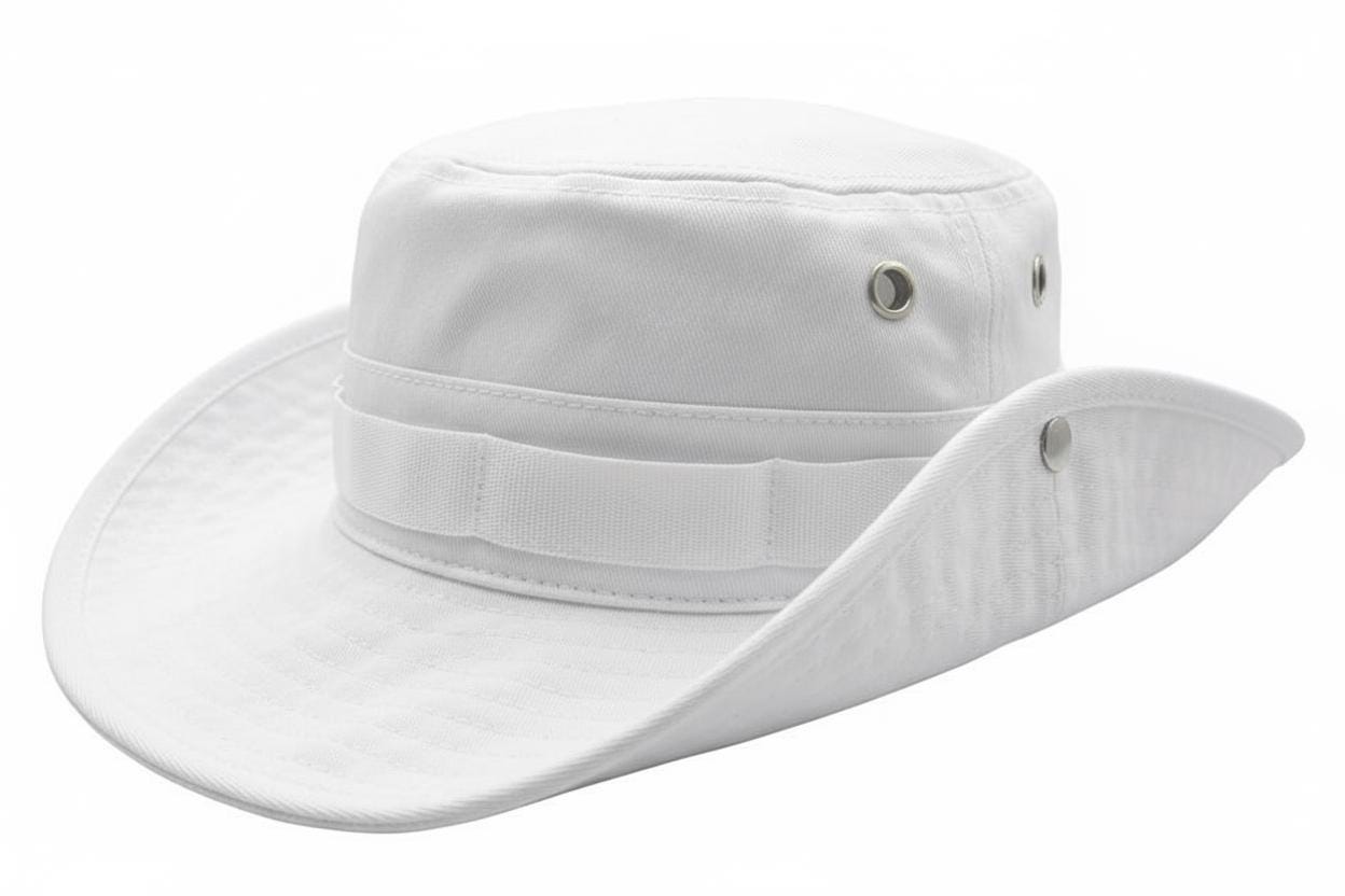Cotton Boonie Hat - Adjustable UPF 50+ Outdoor Sun Protection - Embroidery Ready - Image 9
