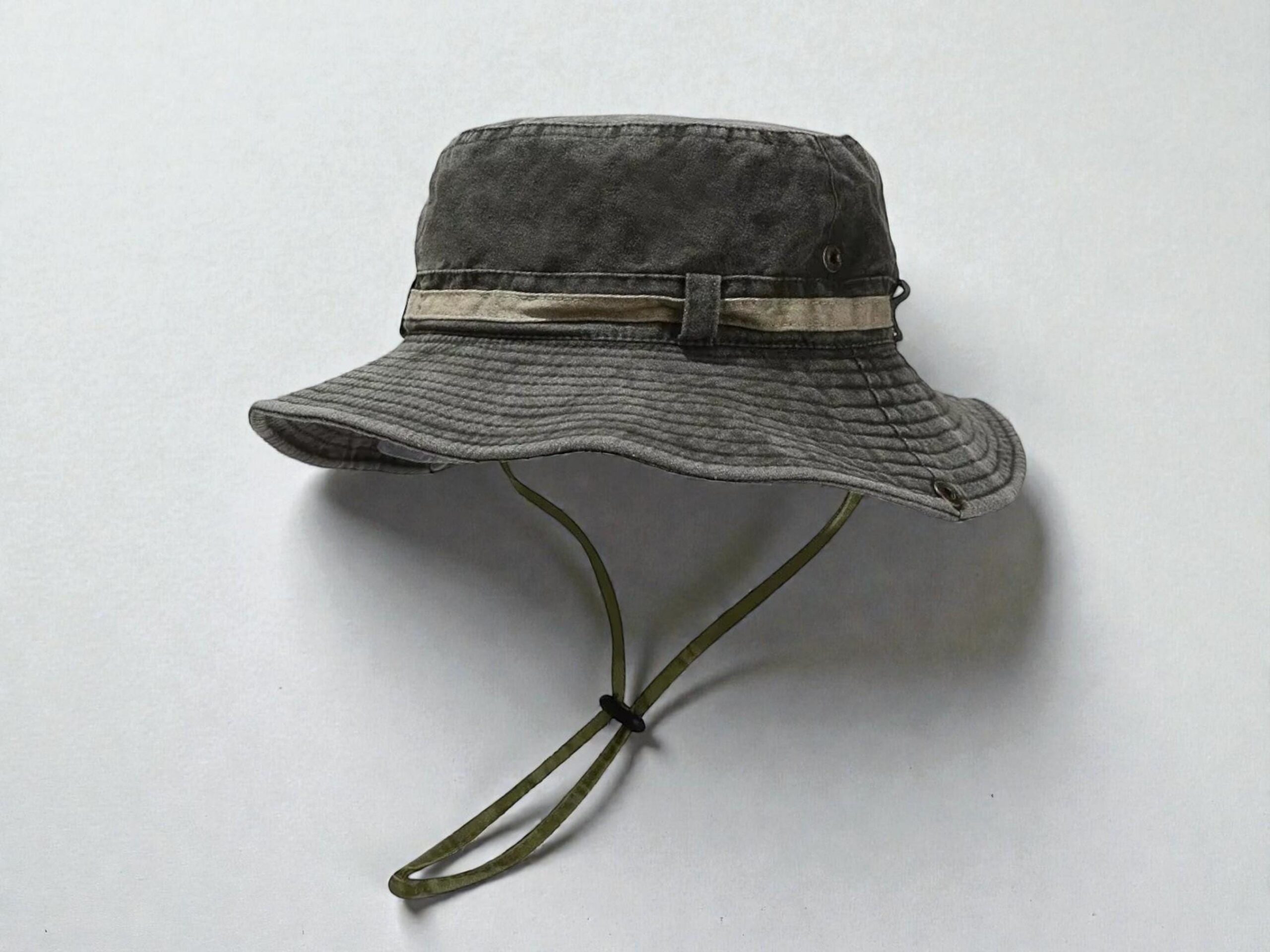 Cotton Bucket Hat | Unisex Solid Color Outdoor Cap - Image 4