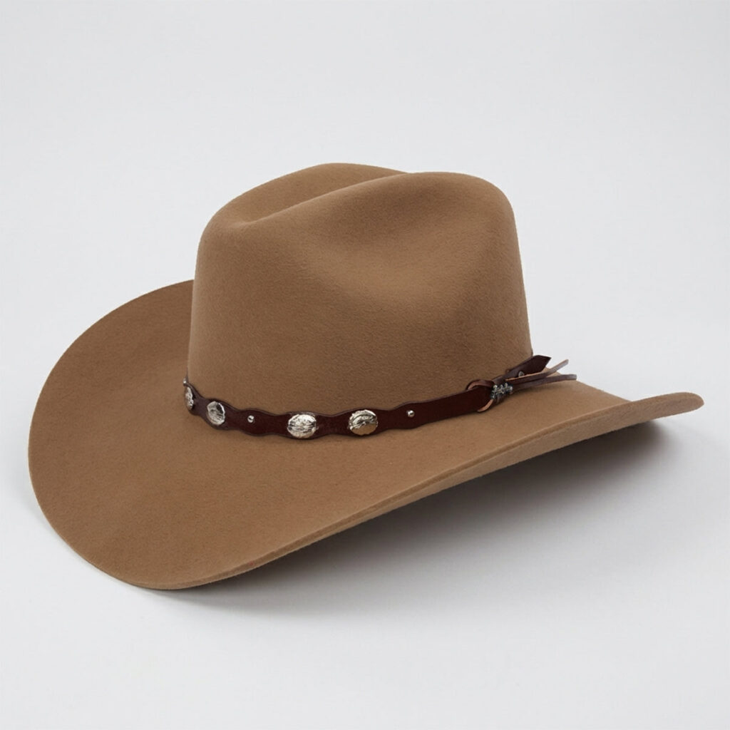Tombstone Denver Nutria Brown Felt Cowboy Hat