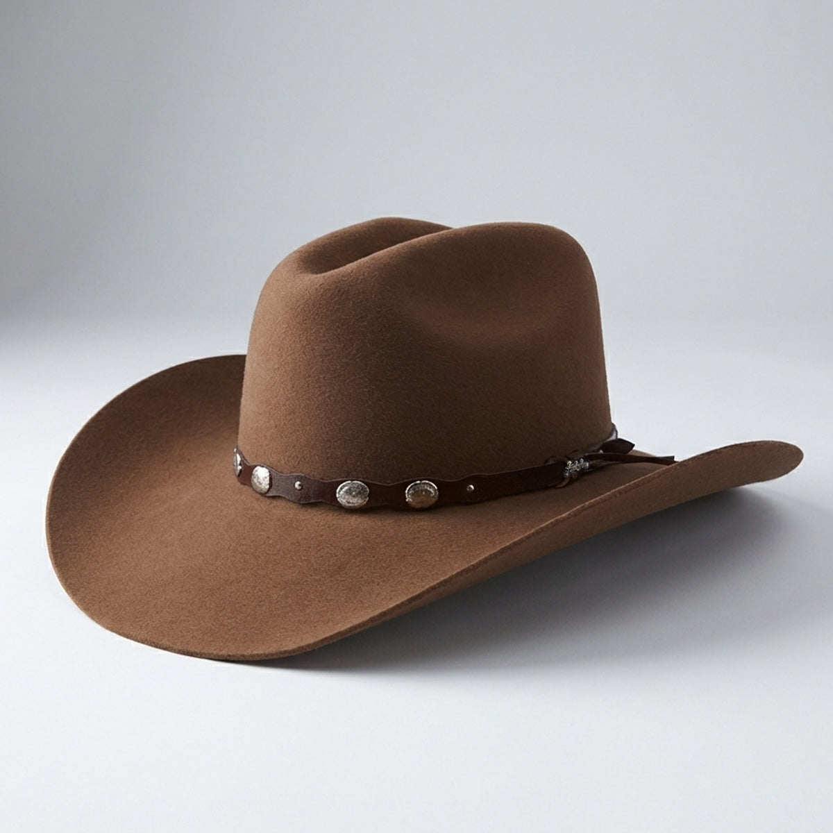 Tombstone Denver Walnut Brown Felt Cowboy Hat